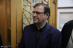 مراسم چهلم شهیدان لاریجانی در حرم مطهر حضرت معصومه (س)