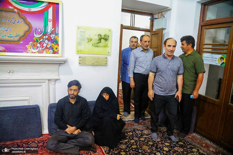 حال و هوای بیت حضرت امام خمینی (س) در قم در روز 14 خرداد‎