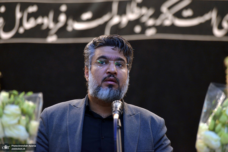 عزاداری دانشجویان دانشگاه علوم پزشکی بقیه الله (عج) در حرم امام خمینی (س)