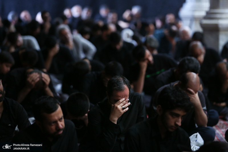 مراسم عاشورای حسینی در مدرسه عالی شهید مطهری