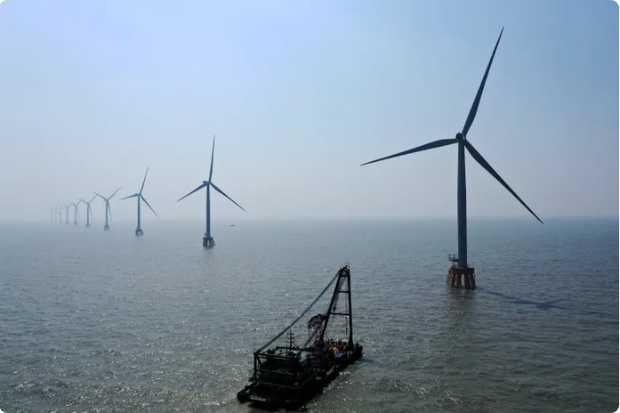 چین  ظرفیت تولید انرژی بادی خود را تا سال 2030 دو برابر کند