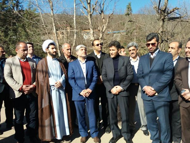 بهره برداری از سه طرح در چالوس به مناسبت دهه فجر