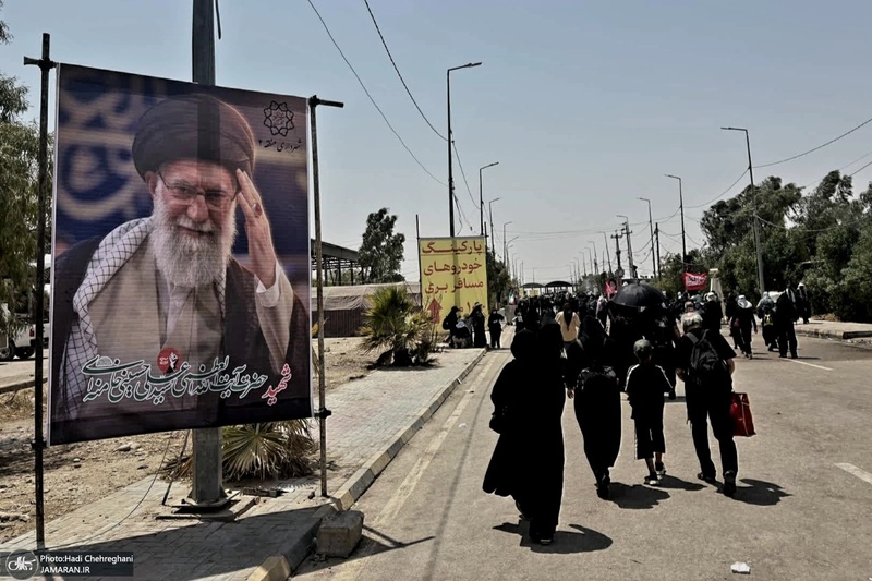 هم قدم با زائران اباعبدالله الحسین (ع)؛ مرز مهران