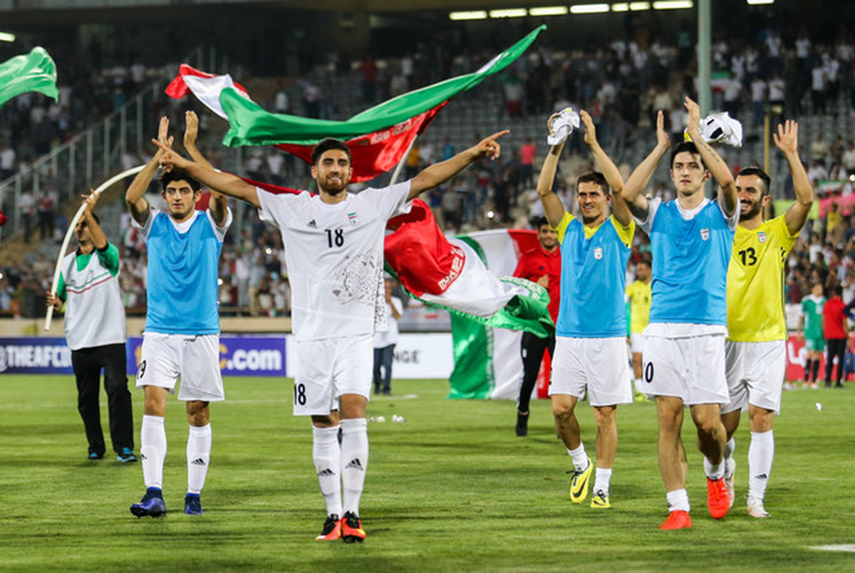 سقوط تیم ملی فوتبال ایران به رده سی و چهارم فیفا