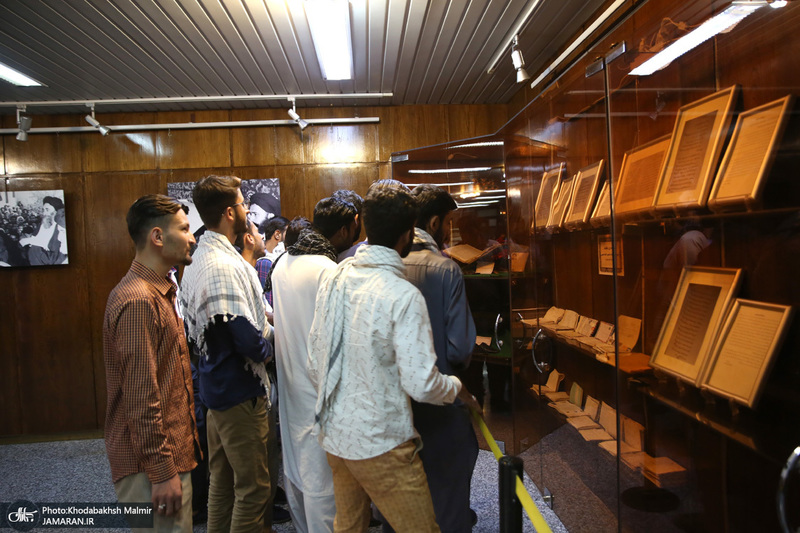 بازدید جمعی از دانشجویان مدارس امامیه پاکستان از جماران