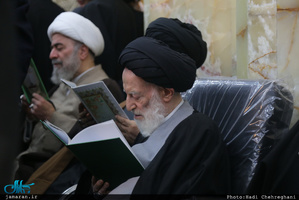 مراسم بزرگداشت آیت الله سید مهدی ابن الرضا(ره) در مسجد اعظم قم