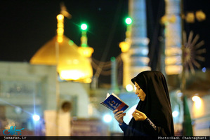 مراسم احیاء شب نوزدهم ماه مبارک رمضان در حرم مطهر حضرت معصومه(س)