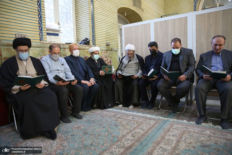 مراسم ختم مرحوم حاج محمد کمساری در قم -1