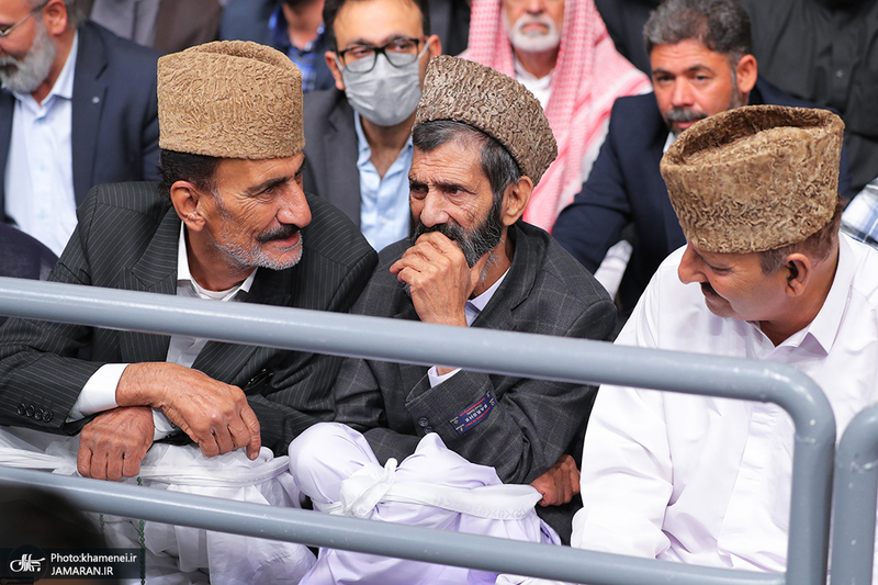 دیدار هزاران نفر از مردم سیستان و بلوچستان و خراسان جنوبی با رهبر انقلاب