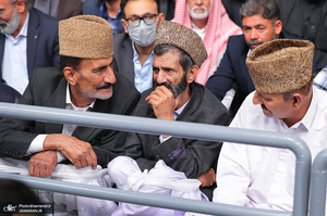 دیدار هزاران نفر از مردم سیستان و بلوچستان و خراسان جنوبی با رهبر انقلاب