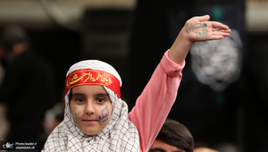 مراسم عزاداری شب شهادت حضرت فاطمه‌زهرا (س) در حسینیه امام خمینی