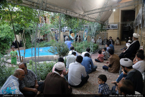 مراسم بزرگداشت حضرت امام(س) در بیت تاریخی بنیانگذار جمهوری اسلامی ایران در قم 
