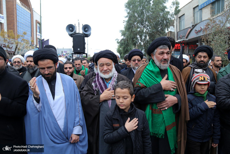 دسته عزاداری روز شهادت امام حسن عسکری(ع)