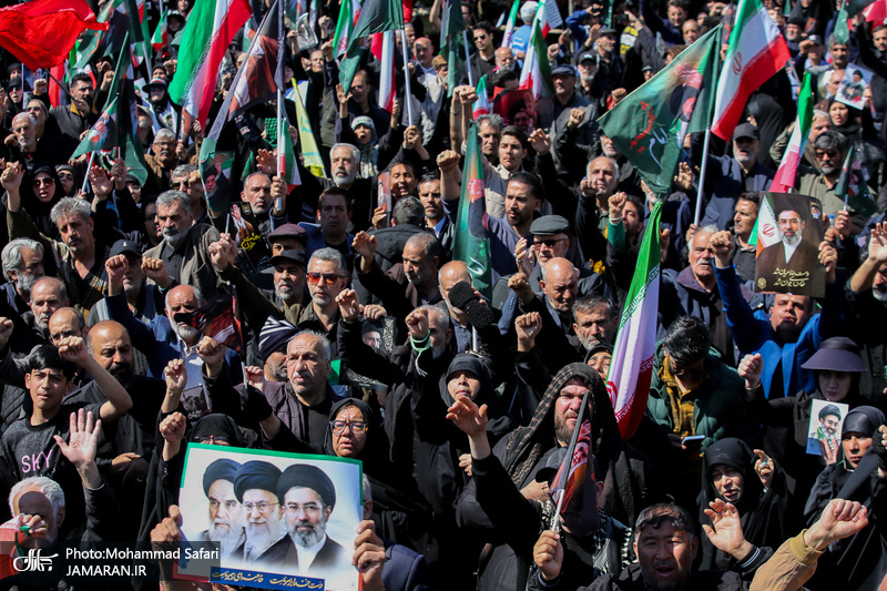 مراسم چهلمین روز شهادت رهبر شهید انقلاب -3