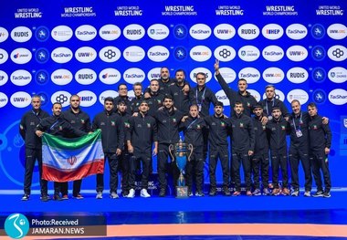 عکس| رده بندی نهایی کشتی فرنگی قهرمانی جهان؛ ایران بالاتر از آذربایجان و ازبکستان