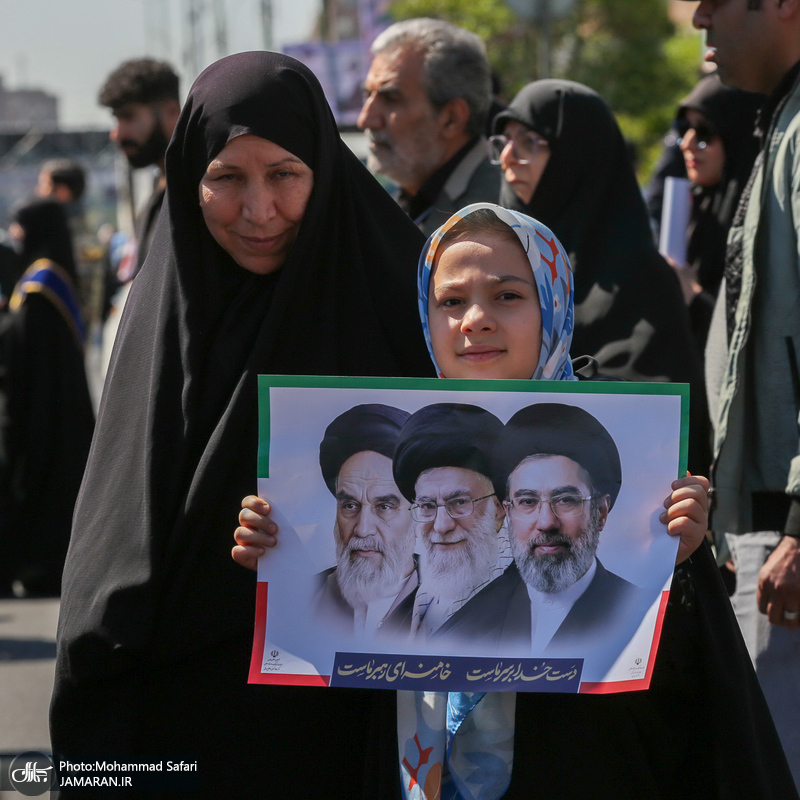 مراسم چهلمین روز شهادت رهبر شهید انقلاب -2