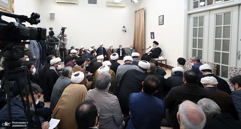 دیدار جمعی از مسئولین سازمان تبلیغات اسلامی با رهبر معظم انقلاب