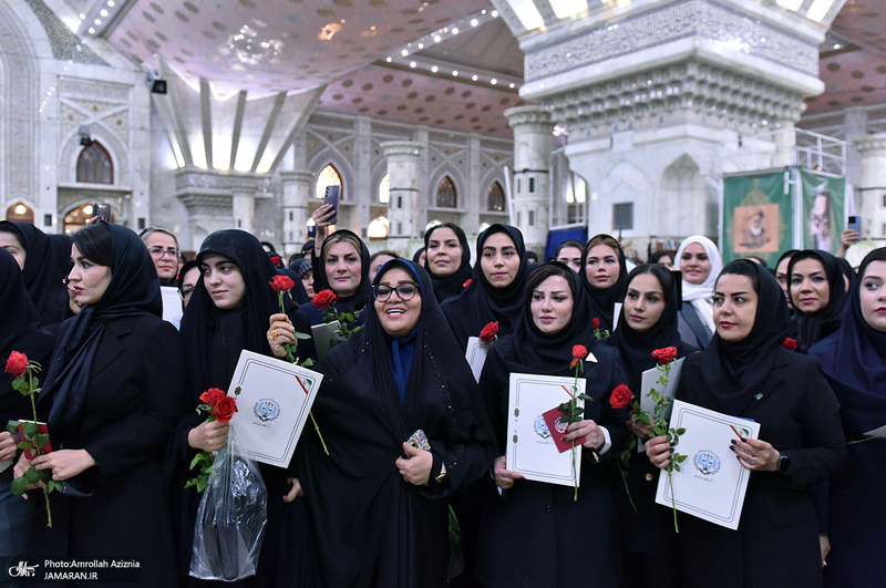 مراسم تحلیف کارآموزان وکالت در حرم امام خمینی (س)