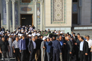 مراسم تشییع مرحوم استاد محمد حسین حشمت‌پور‎