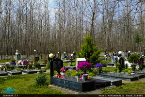 یادی از درگذشتکان در آغازین روزهای سال نو / گورستانی در مسیر انزلی به ماسال