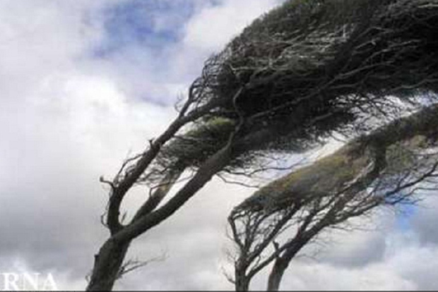 وزش باد شدید مناطق مختلف زنجان را فرا می گیرد