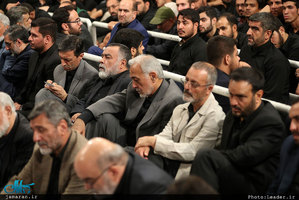 مراسم عزاداری شب تاسوعای حسینی با حضور رهبر معظم انقلاب اسلامی