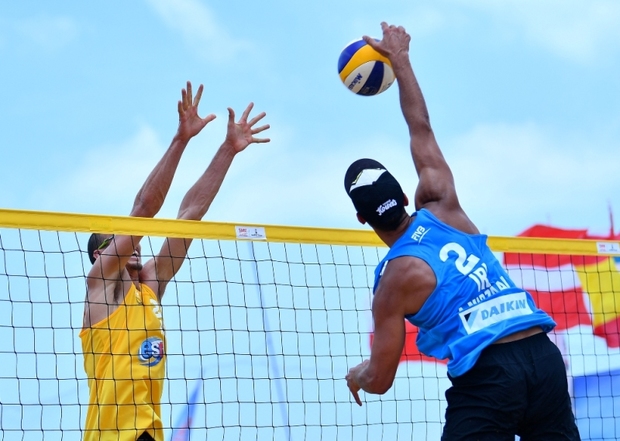 مسابقات بین المللی والیبال ساحلی در بندرترکمن برگزار می شود