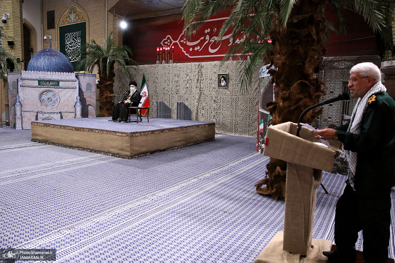 دیدار جمعی از پیشکسوتان و فرماندهان دفاع مقدس با رهبر معظم انقلاب