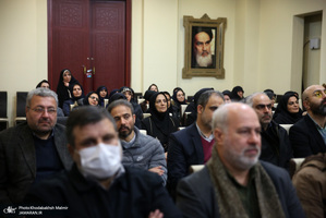 دیدار رئیس سازمان اسناد و کتابخانه ملی ، معاونین ومدیران با سید حسن خمینی