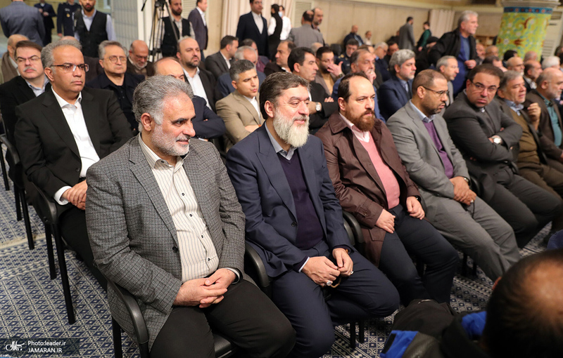 دیدار مسئولان نظام و سفرای کشورهای اسلامی با رهبر معظم انقلاب