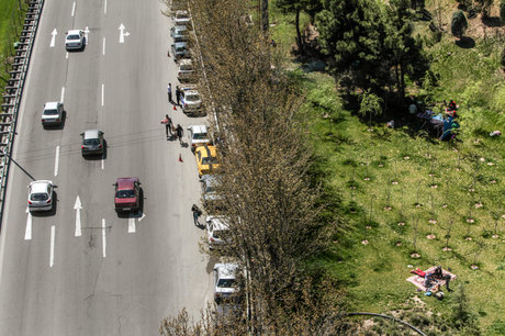 آماده‌باش پلیس راهور برای روز طبیعت
