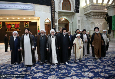 تجدید میثاق هیأت رئیسه و اعضای مجلس خبرگان رهبری با آرمان های امام خمینی(س)