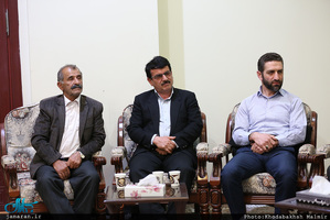 دیدار جمعی از مردم استان مازندران و دانشجویان زنجان با سید حسن خمینی