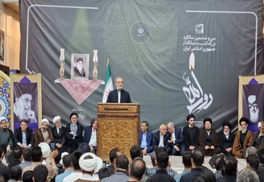 مراسم سی و ششمین سالگرد ارتحال حضرت امام خمینی (س) در حرم مطهر ایشان با سخنرانی رئیس جمهور