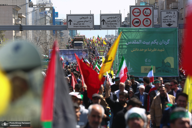 معاون وزیر کشور: حضور مردم در راهپیمایی روز قدس نسبت به پارسال بیش از 50 درصد افزایش داشت/ در برخی از شهرها هم شاهد افزایش 100 درصدی بودیم