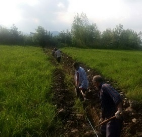 اصلاح و بازسازی 10 هزار متر از شبکه‌های آبرسانی روستایی شفت