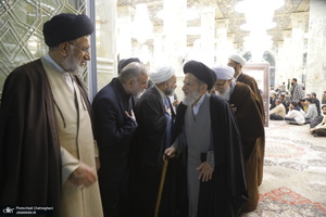 مراسم بزرگداشت آیت الله امامی کاشانی (ره) در مسجد اعظم قم