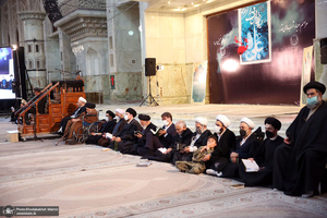 مراسم احیای شب بیست و سوم ماه رمضان در حرم مطهر امام خمینی (س)