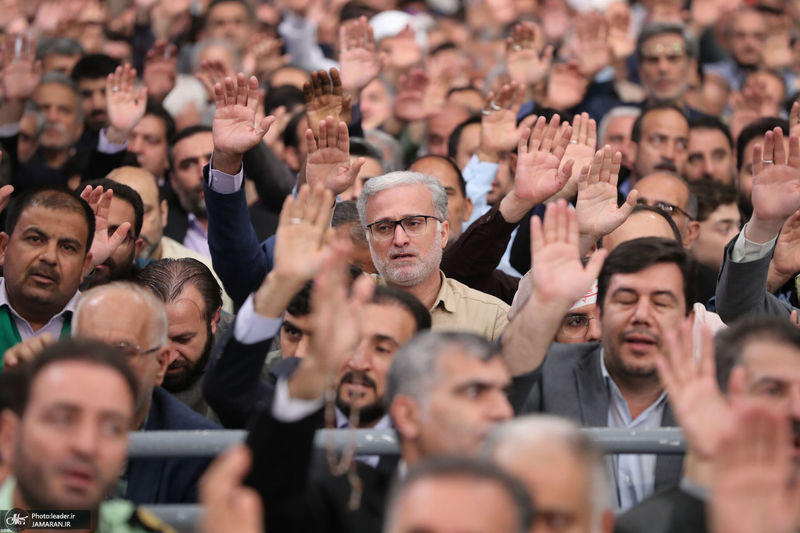 دیدار کارگزاران حج با رهبر معظم انقلاب