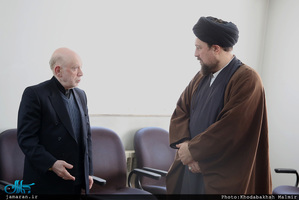 دیدار جمعی از اعضای شورای مرکزی حزب مؤتلفه با سید حسن خمینی 