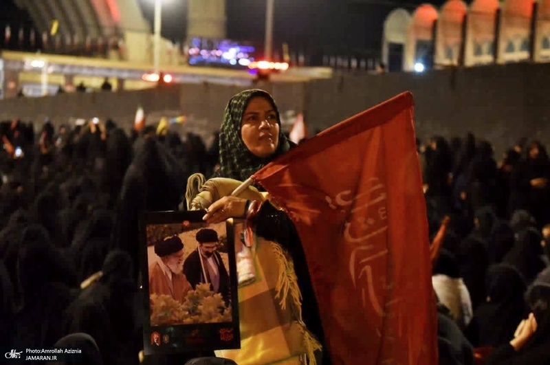 مراسم وداع با رهبر شهید انقلاب در مصلی تهران- 7