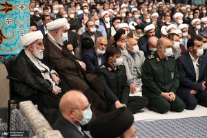 دیدار رمضانی مسئولان نظام با رهبر معظم انقلاب