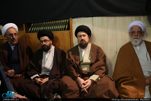 مراسم تشییع مرحوم سید رحیم میریان