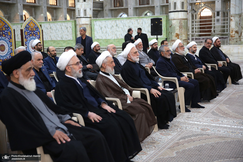 مراسم تجدید میثاق مسئولان عالی قضایی با آرمان های حضرت امام خمینی