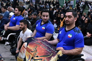 مراسم تجدید میثاق جامعه ورزش با آرمان های حضرت امام (س) -2