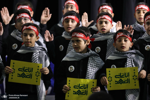 مراسم بزرگداشت شهیدان سید حسن نصرالله و سید هاشم صفی الدین در تهران