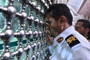 تجدید میثاق اعضای قرارگاه کشوری شهید فهمیده با آرمان های امام خمینی (س)