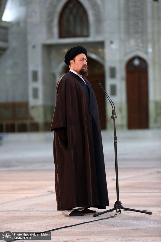 تجدید میثاق رئیس جمهور و اعضای هیأت دولت با آرمان‌های حضرت امام(س)