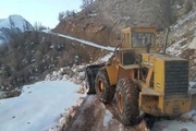 بارش برف راه دسترسی به سه روستای عشایری اندیکا رامسدود کرد