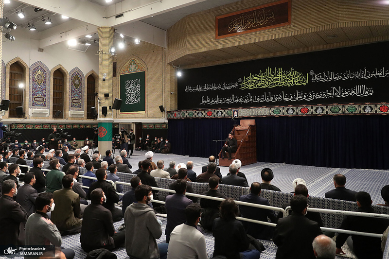 دومین شب مراسم عزاداری حضرت فاطمه‌زهرا (س) در حسینیه امام خمینی